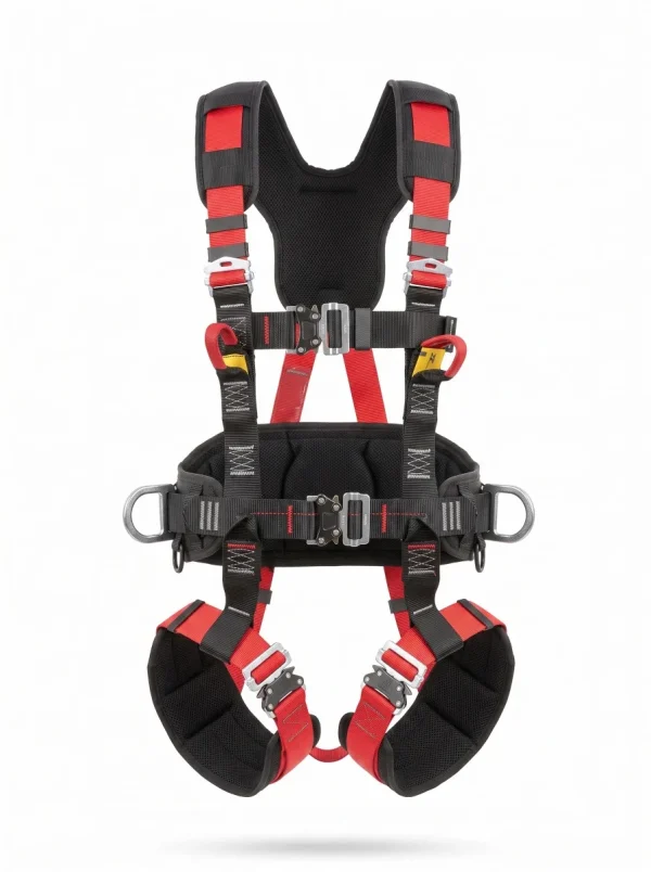 Harnais antichute rouge & noir